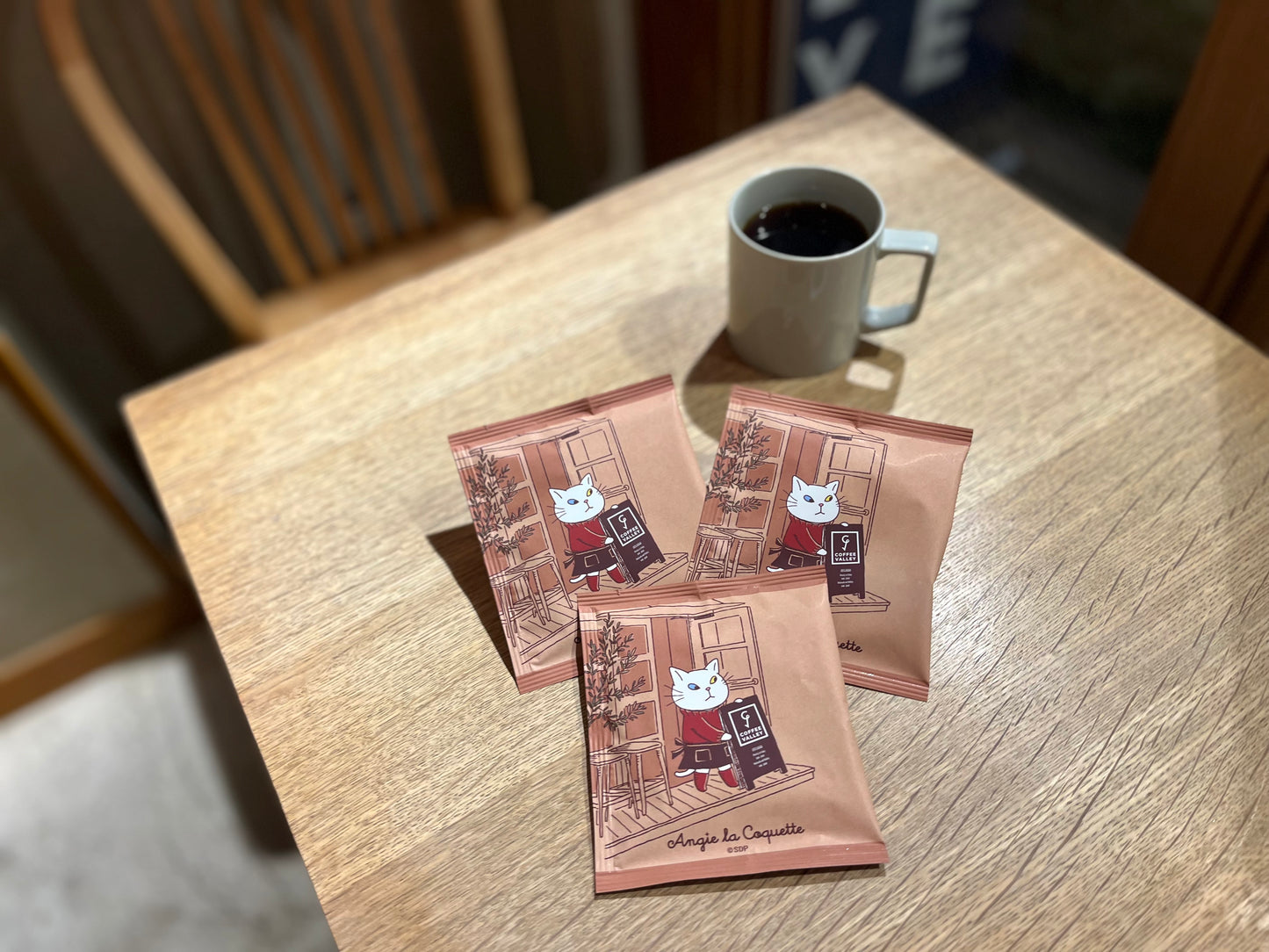 Angie la Coquette コラボレーション DRIP BAG 4packs